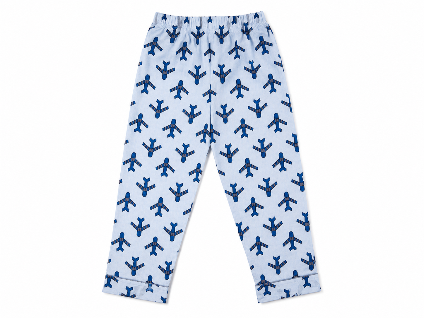 Aeroplane Print Kids Night Suit – bottom garment view