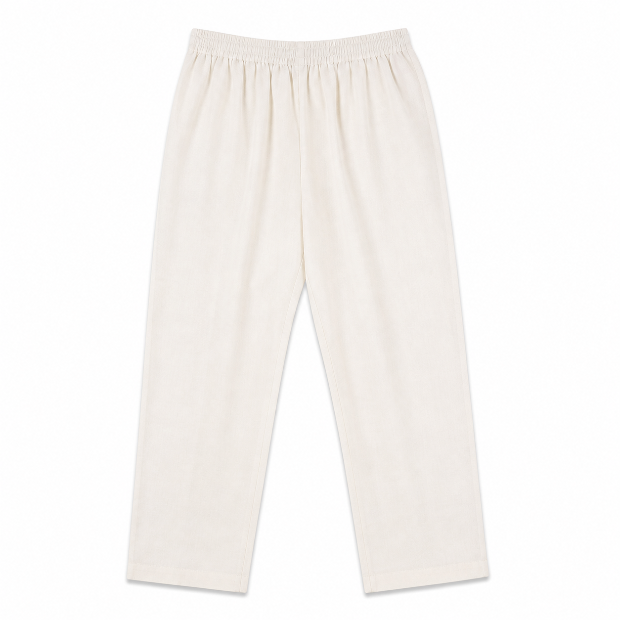 white pajama pants