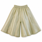 Light olive green palazzo pants by Miniminks